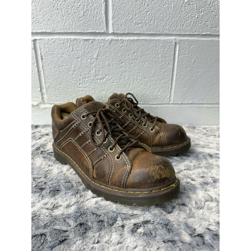 VTG Y2K Dr. Marten Men’s “Keith” Brown Leather Chunky Lace Up Shoes / Men’s 13